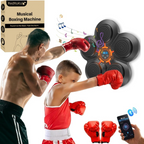 RhythmBox Wall Trainer – Smart Bluetooth Boxing Machine with Music & LED Reaction