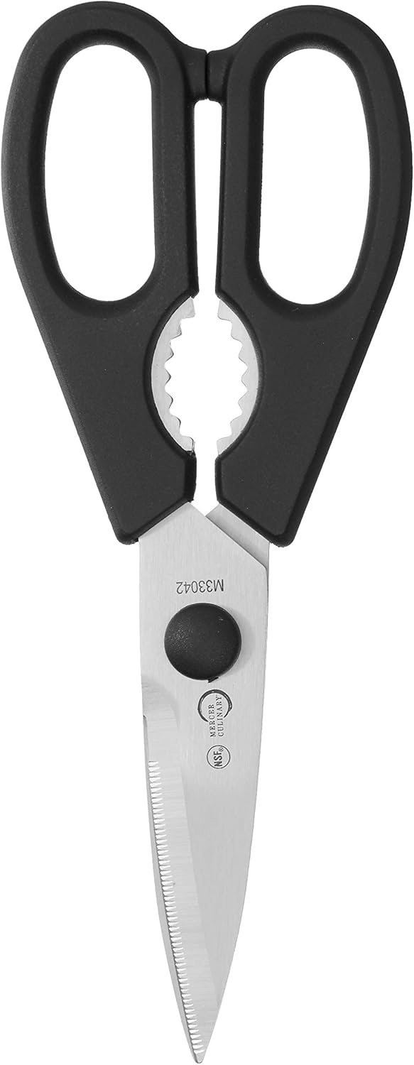 Chef's Knife Scissors - Premium Stainless Steel Blades - Ideal for Cutting Herbs, Poultry, and Other Kitchen Tasks - Ergonomic Handles for Comfortable Grip and Precision - Multifunctional and Durable