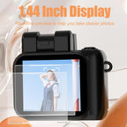 Mini Keychain Digital Camera with 1080P Video and Retro Design – Rivoma