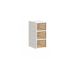 Transparent Foldable Shoe Organizer with Single- or Double-Row Storage