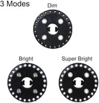 28 LED patio umbrella light – 3 brightness modes for garden, camping & outdoor lighting