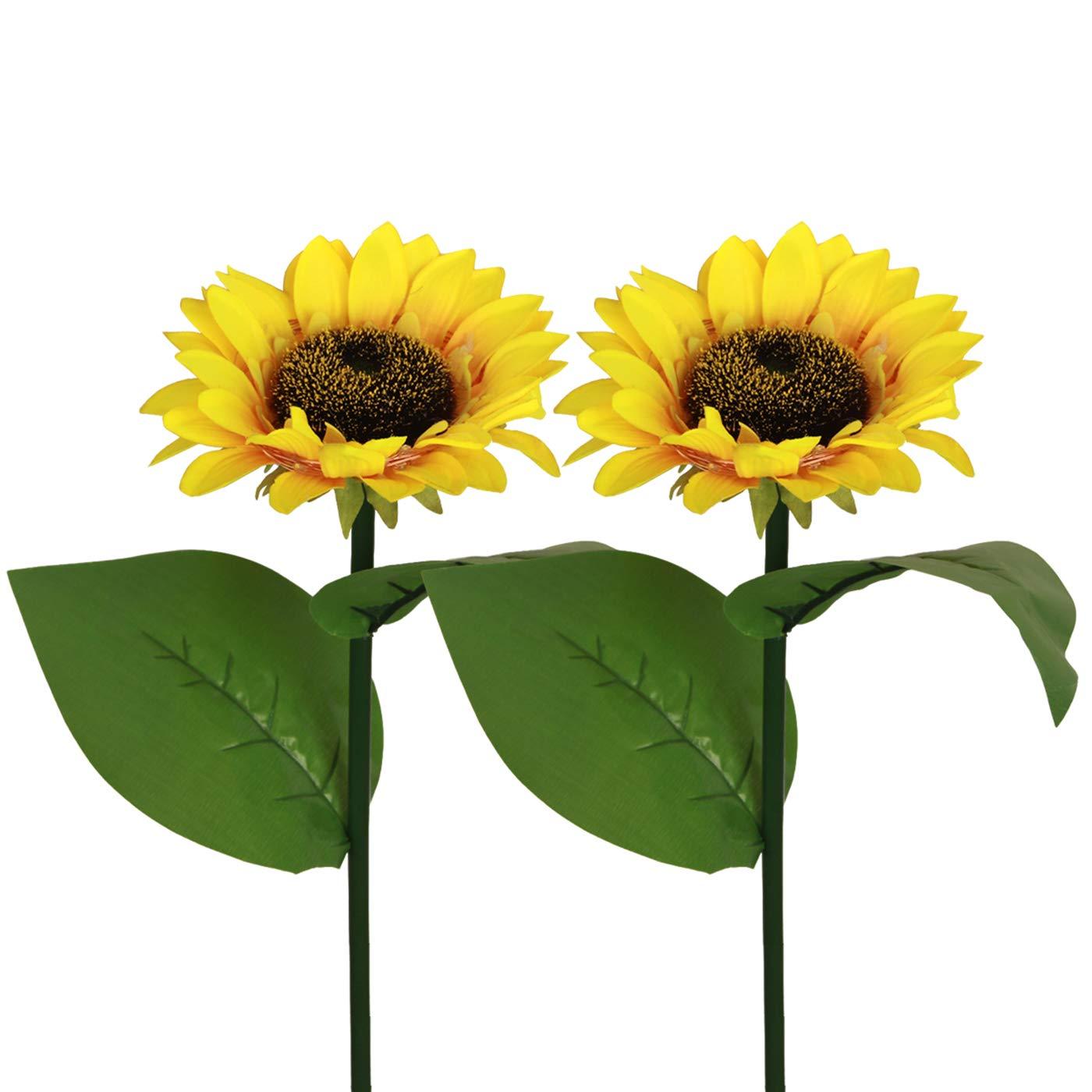 Solar Sunflower Light, 2 Pieces