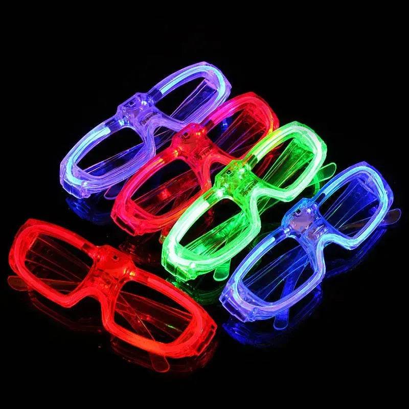 LED Glasses 2025 New Year Party Bar Concert Props Luminous Glasses