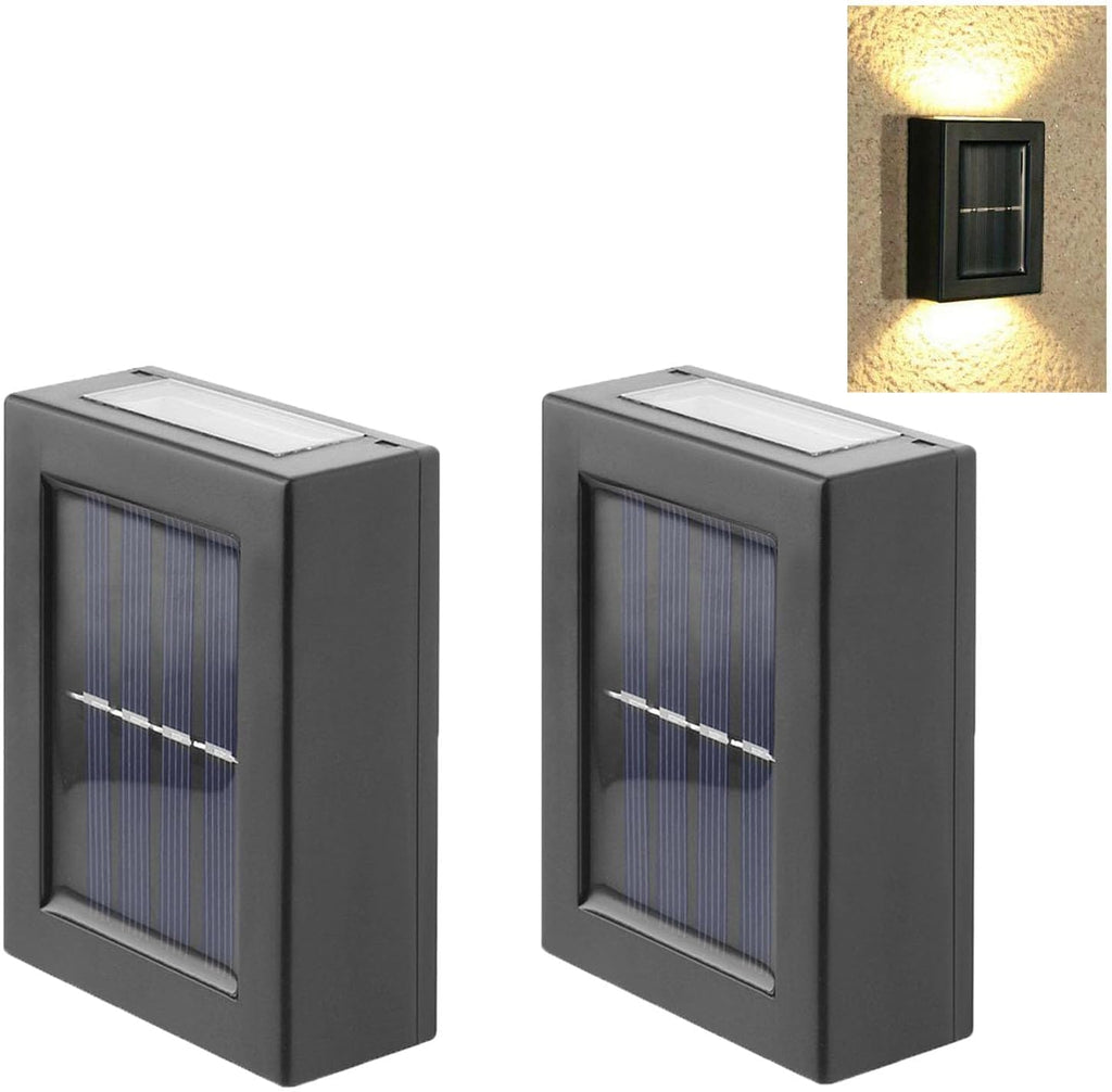 Solar Wall Lights Outdoor Waterproof LED Lamp