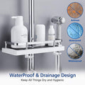 Bathroom Pol-Shower Shelf Holder