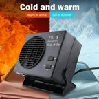 12V Ceramic Car Heater Fan | 150W-300W | Portable Defroster w/ Automatic Thermostat