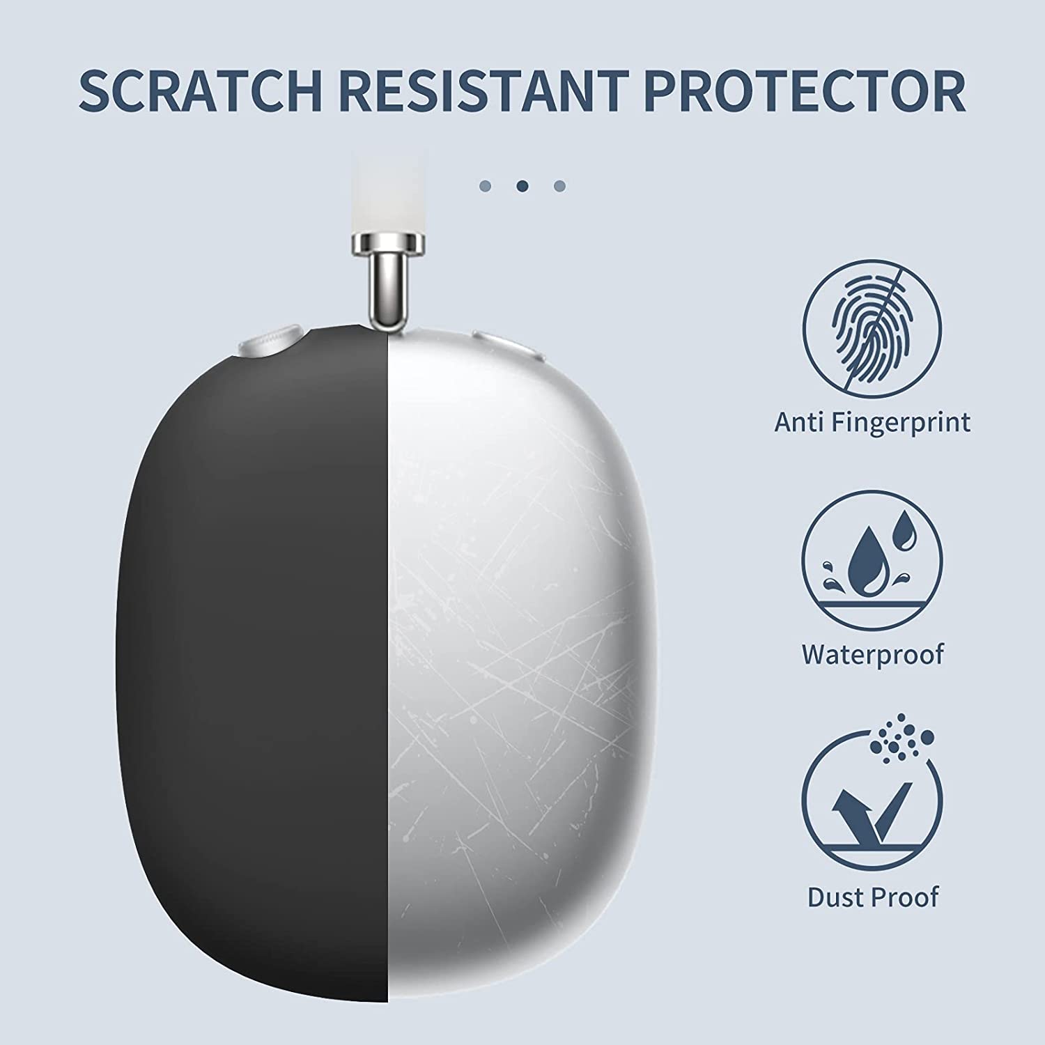 AirPods Max Headphones, Anti-Scratch Ear Cup Cover