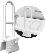 Bathtub grab bar for seniors and disabled persons