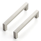 Kitchen cabinet pulls brushed nickel stainless steel cabinet handles