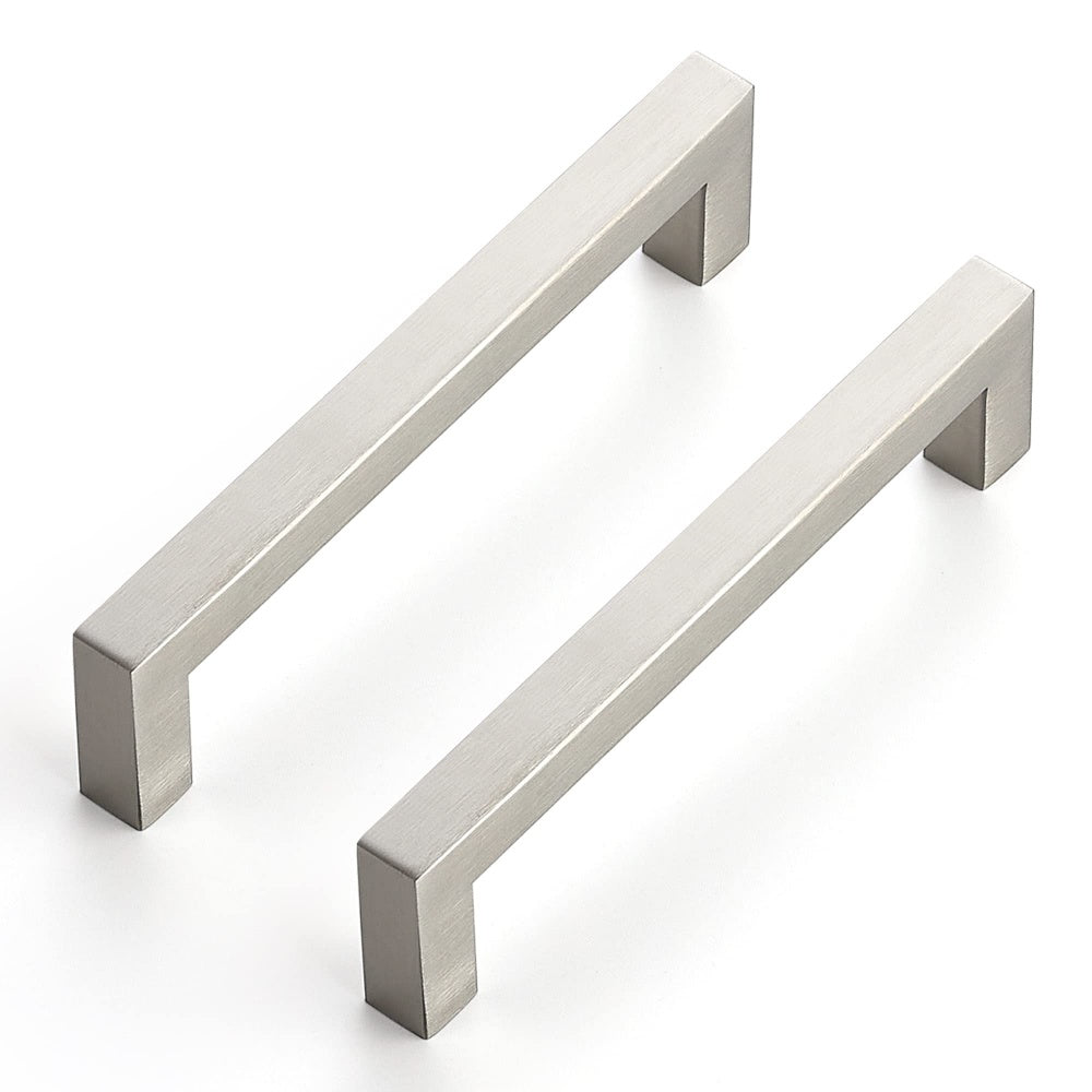 Kitchen cabinet pulls brushed nickel stainless steel cabinet handles