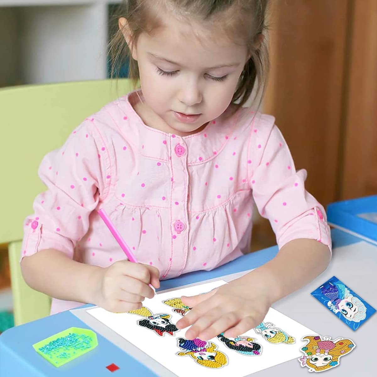 Diamond painting for children