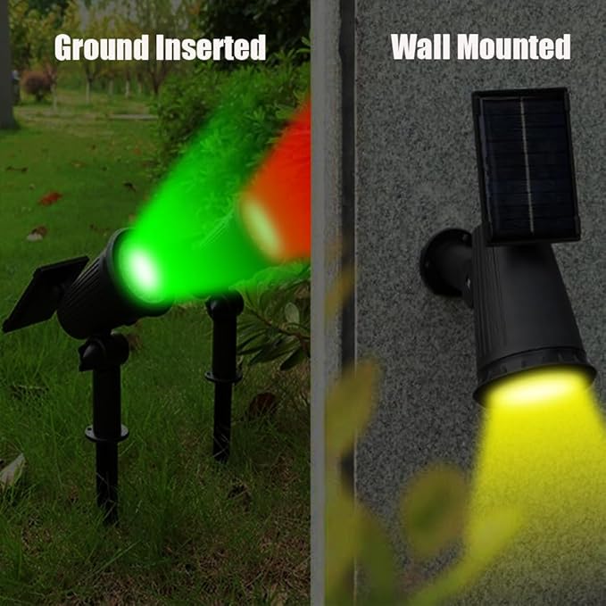 LED Solar Spotlight Lights for the Garden