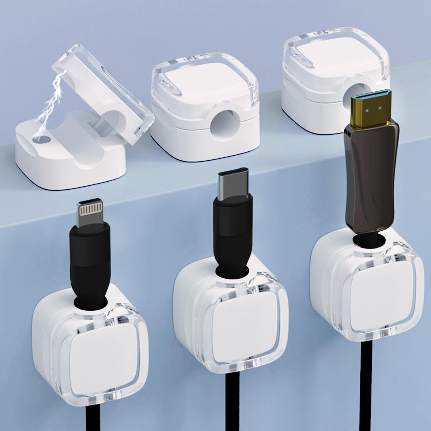 Magnetic Cable Organizer Clips