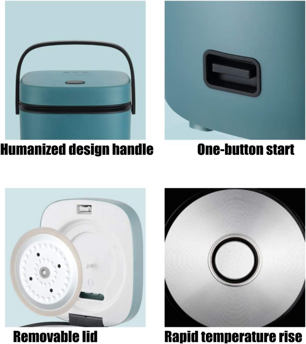 MiniChef 1.2L Rice Cooker – Compact Multicooker with Steaming Function and One-Button Control