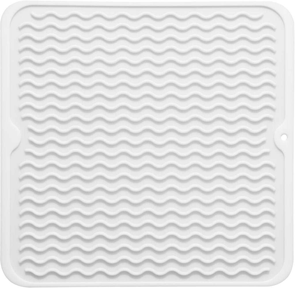 KÜCHENWELLA Silicone Kitchen Mat | Heat Resistant & Non-Slip | Dish Mat, Refrigerator & Drawer Liner | BPA-Free & Easy to Clean
