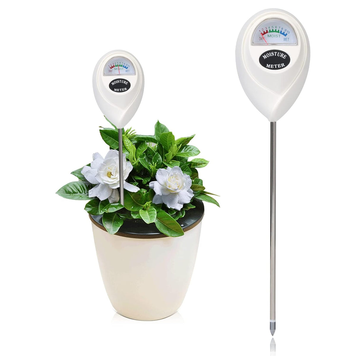 Soil moisture meter for precise moisture measurement in soil – Ideal for plant care