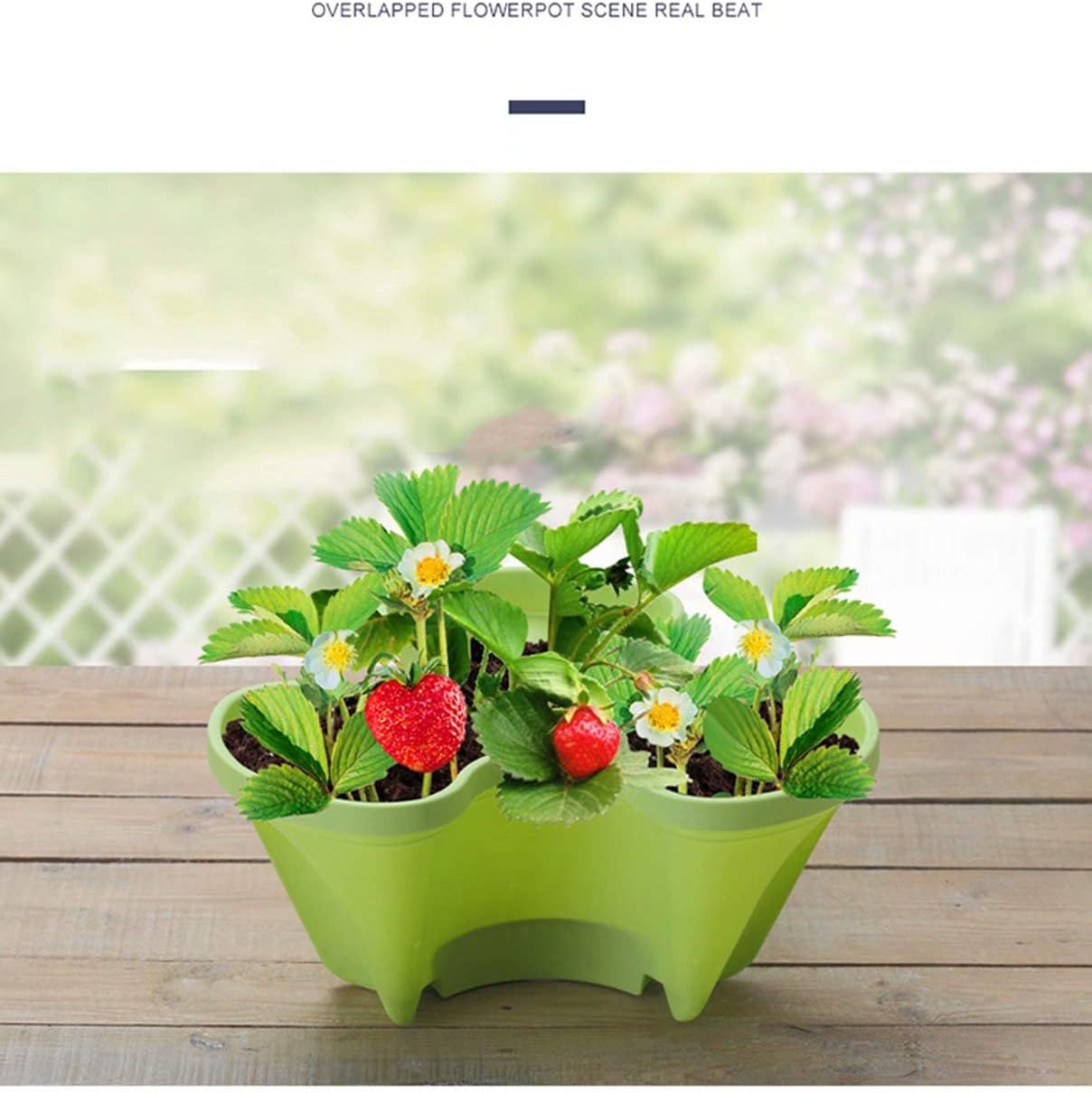 6-Layer Vertical Plant Tower – Three-dimensional Flowering System for the Garden