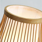 Zen-Inspired Bamboo Table Lamp for Bedroom and Living Room