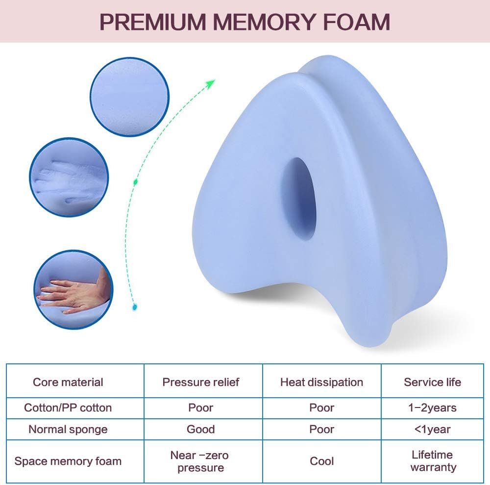 Beinkissen - Memory Foam for better posture and restful sleep