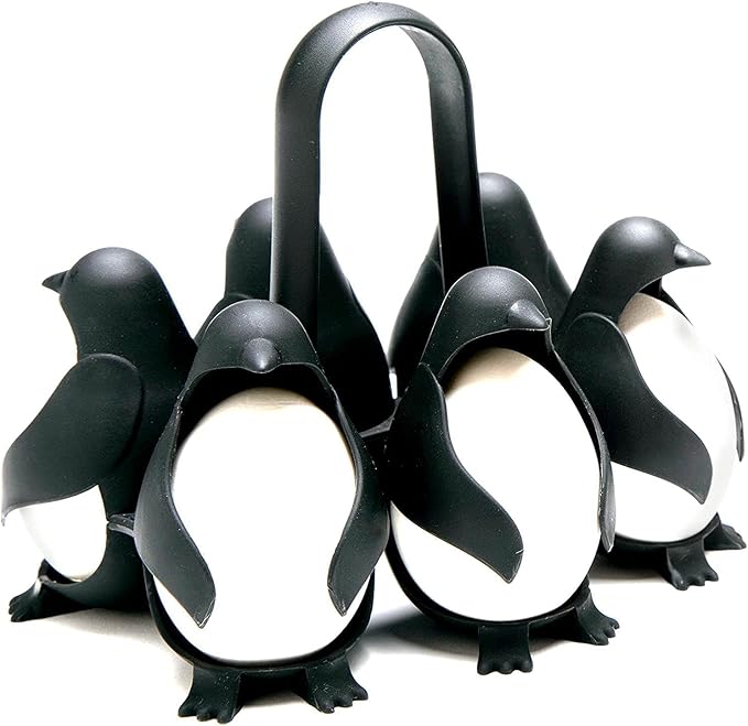 3-in-1 Egg Holder With Cute Penguin Design