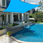 Rectangular sun sail – UV-resistant sun protection sail with rope