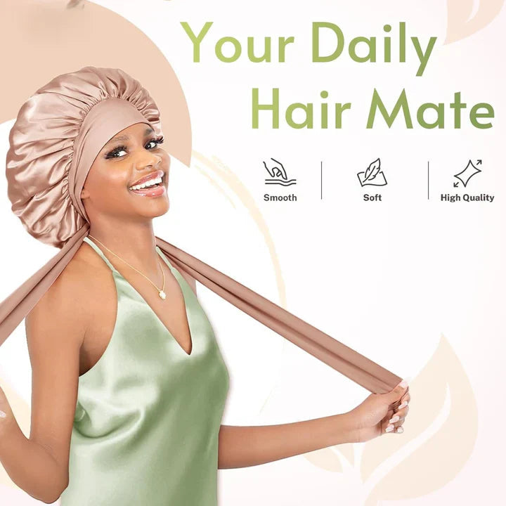 Satin Headband – Comfortable Sleep Cap for Women
