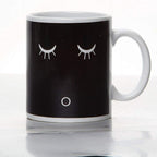 Morning Smiley Magic Heat Sensitive Color Changing Ceramic Coffee Mug
