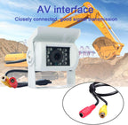 Truck Backup Camera 12V/24V with 18 LED IR Night Vision IP68