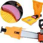 Chainsaw sharpener for precise sharpening of chains
