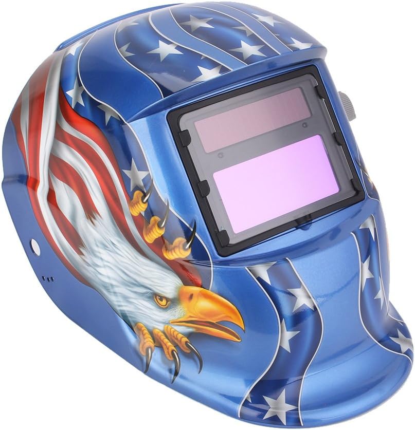 Auto-Darkening Welding Helmet with True Color Large Viewing Screen