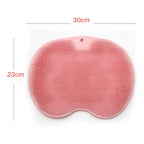 Foot and back scrubber massage cushion