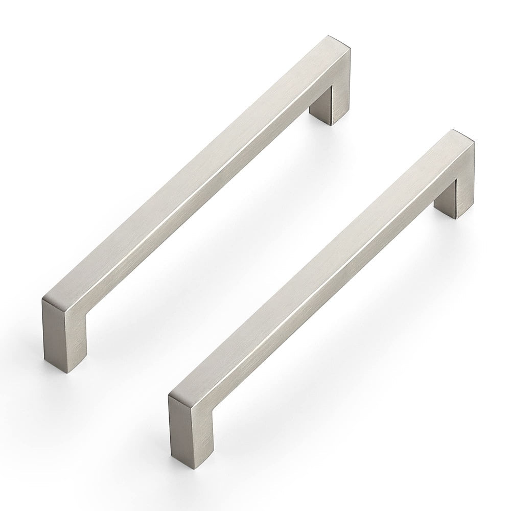 Kitchen cabinet pulls brushed nickel stainless steel cabinet handles