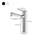 Modern Style Extendable Vessel Faucet Single Handle Low Arc Copper Vessel Faucet