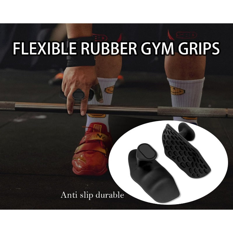 Ergonomic Anti-Slip Gym Grips