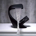 Contemporary Container Copper Brass Knob Handle Low Arch Container Faucet