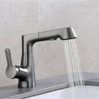 Industrial Style Wide Water Taps Lever Handles Taps for Bathroom