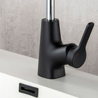 Industrial Style Wide Water Taps Lever Handles Taps for Bathroom
