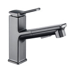 Contemporary Container Faucet Lever Handles Low Arc Copper Container Faucet