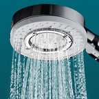 Modern Handheld Showerhead Adjustable Spray Pattern Showerhead made of Stainless Steel