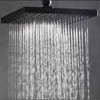 Traditional Metal Fixed Shower Head Ceiling Mounted Square Fixed Shower Head