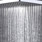 Traditional Metal Fixed Shower Head Ceiling Mounted Square Fixed Shower Head