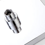 Traditional Metal Fixed Shower Head Ceiling Mounted Square Fixed Shower Head