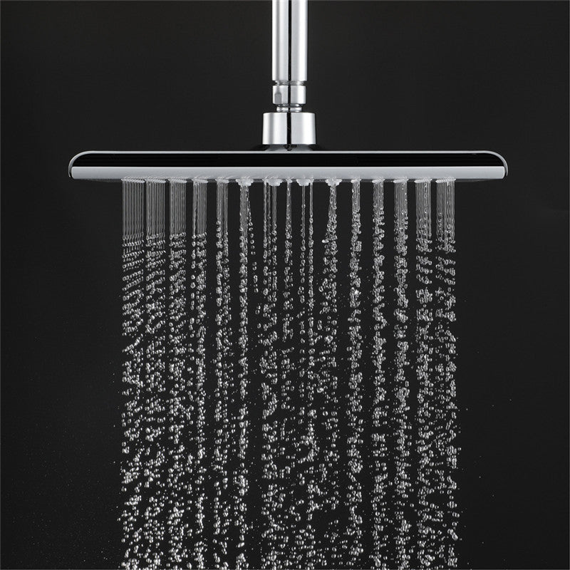 Rectangular Fixed Shower Head Traditional Ceiling Mounted Shower Head