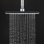 Rectangular Fixed Shower Head Traditional Ceiling Mounted Shower Head