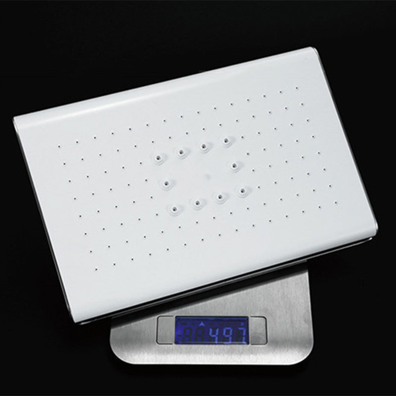 Rectangular Fixed Shower Head Traditional Ceiling Mounted Shower Head