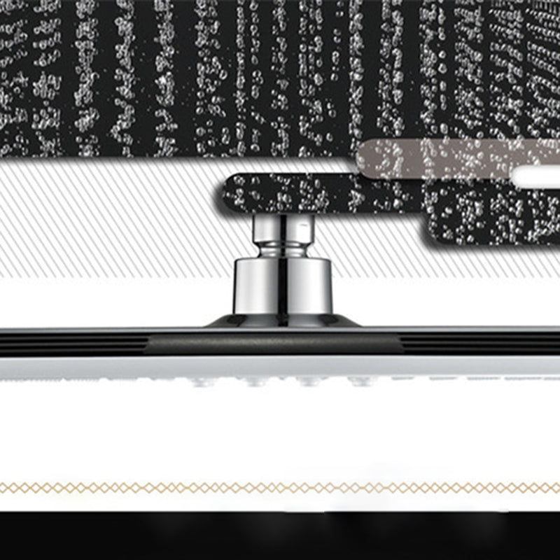 Rectangular Fixed Shower Head Traditional Ceiling Mounted Shower Head
