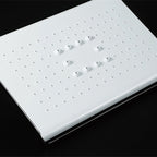 Rectangular Fixed Shower Head Traditional Ceiling Mounted Shower Head