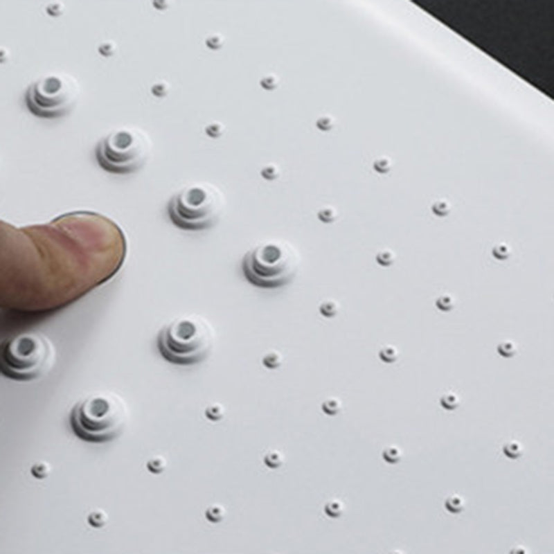 Rectangular Fixed Shower Head Traditional Ceiling Mounted Shower Head