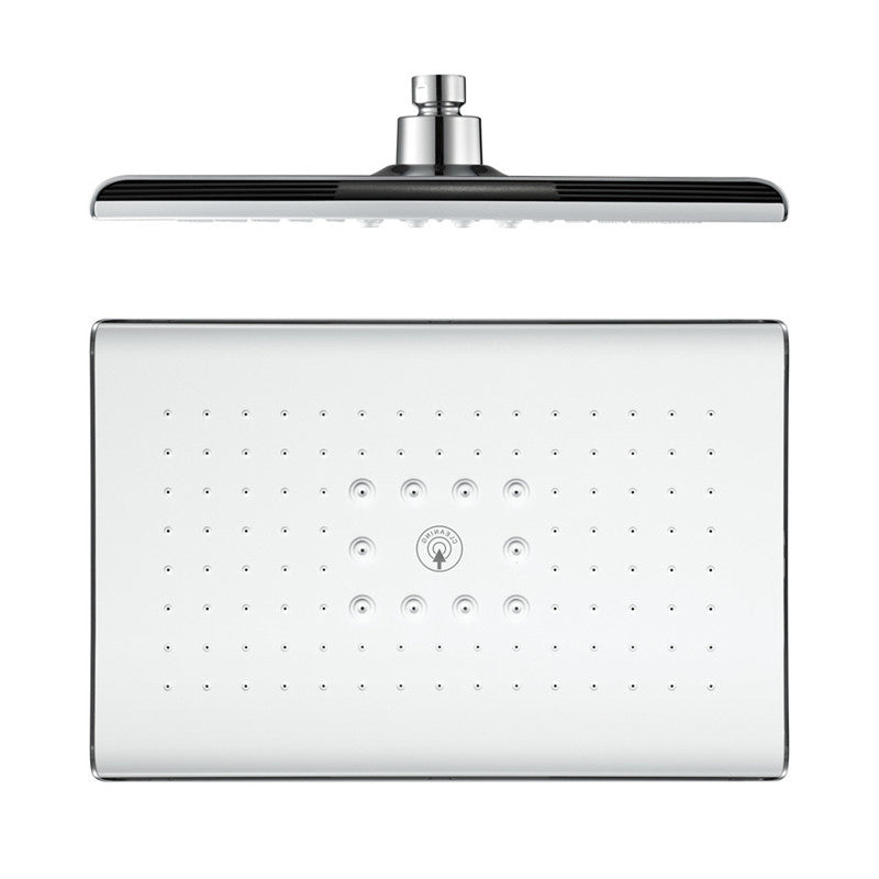 Rectangular Fixed Shower Head Traditional Ceiling Mounted Shower Head