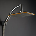 Square Hand Shower Modern Wall Mounted Hand Shower